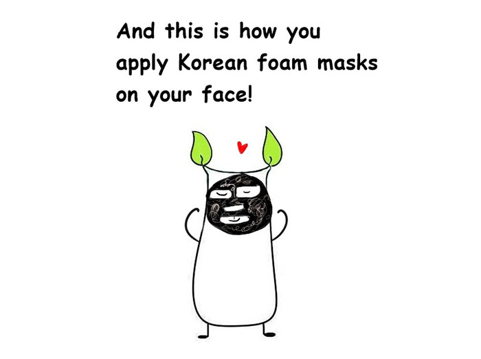  
Roadiat with a Korean mask on